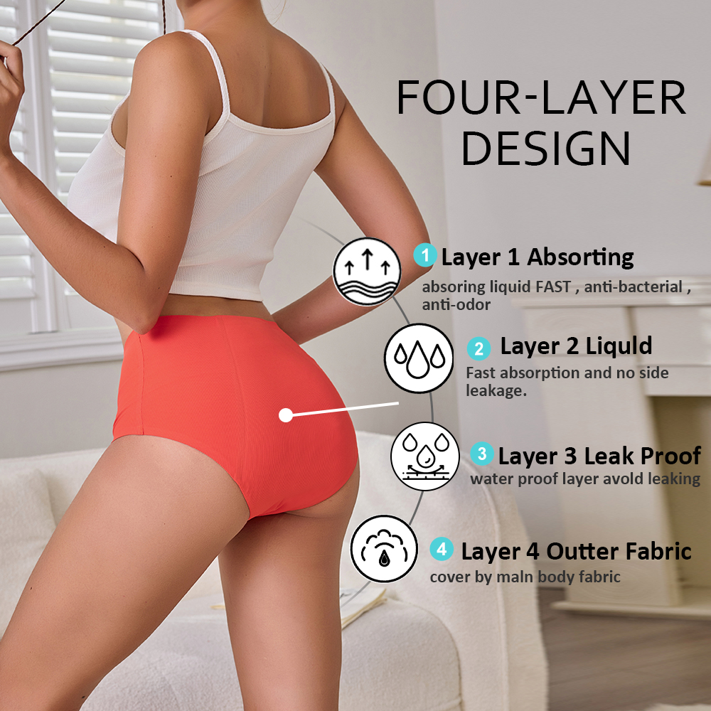 Hot Sale Mid-Rise Seamless Men - Period Panty Absorbent avis et prix