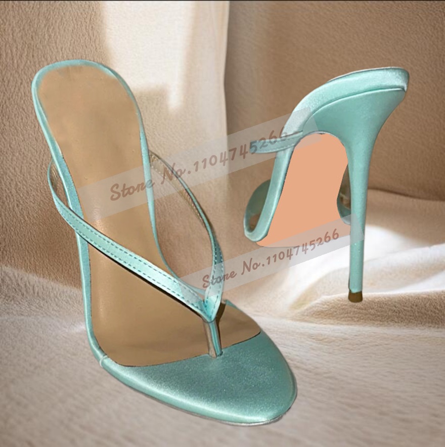 Light Green Satin Clip Toe Hig - Slip Dress Satin avis et prix