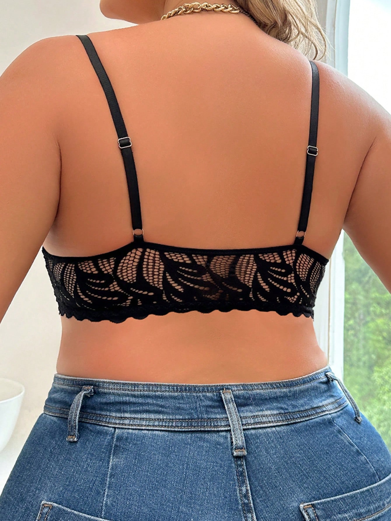Black Lace Wireless Bralette f - Bralette Wireless Soft avis et prix