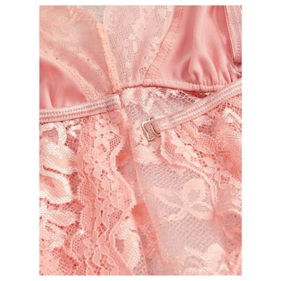 OYOANGLE Women's 2 Pcs Pajama  - Cami Top Lace avis et prix