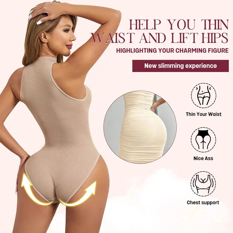 High  Elastic Bodysuits Sexy S - Shapewear Bodysuit Firm avis et prix
