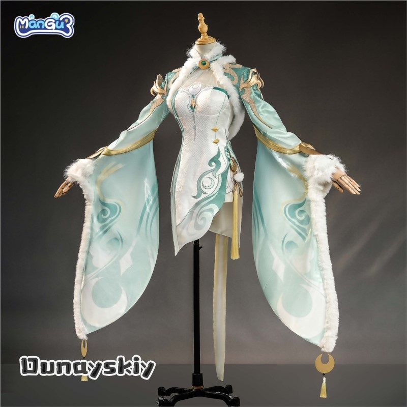 Genshin Impact Zi Bai An Everl - Robe Silk Women avis et prix