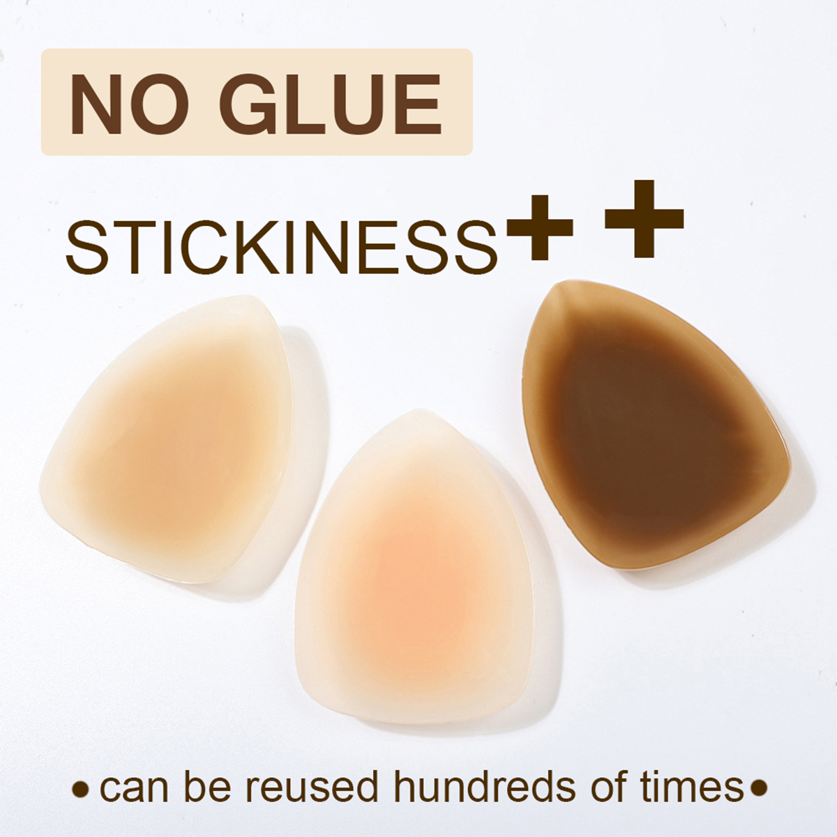 Reusable No Glue Triangle Lift - Nipple Cover Pasties avis et prix