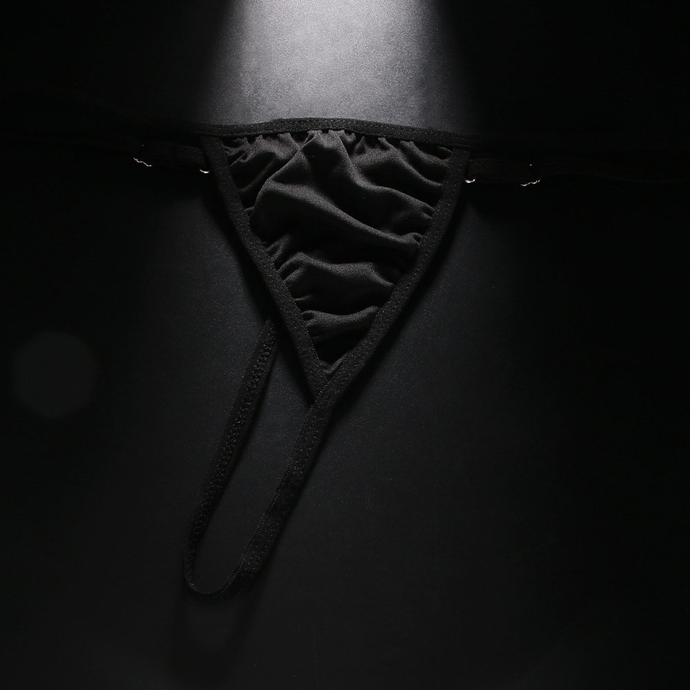 Sexy Crystal Star Waist Thong  - Thong Bikini Women avis et prix
