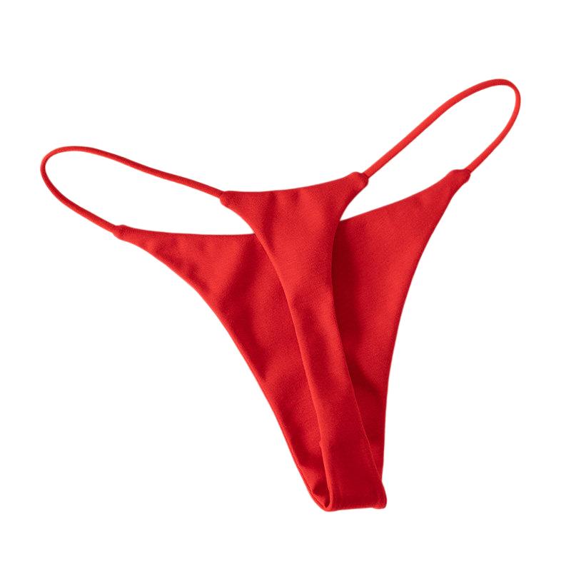 Low Waist Cotton Thong Women P - Thong Bikini Women avis et prix