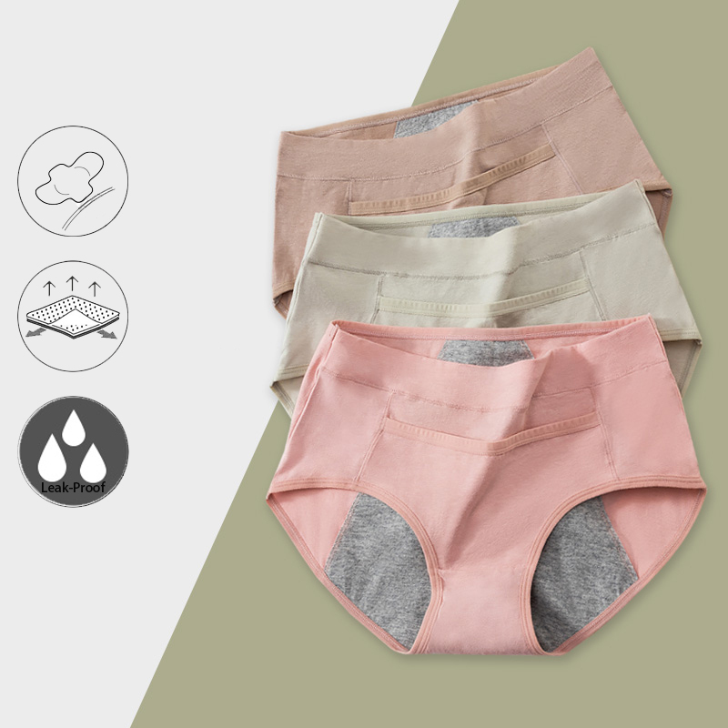 Cotton Menstrual Panties Leak  - Seamless Underwear Women avis et prix