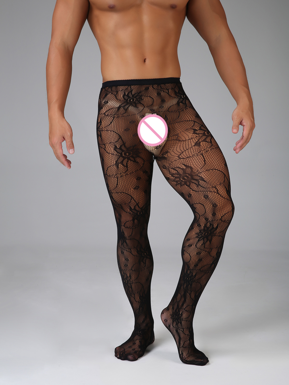 Long Fishnet Sexy Men Thigh Hi - Bodystocking Fishnet avis et prix