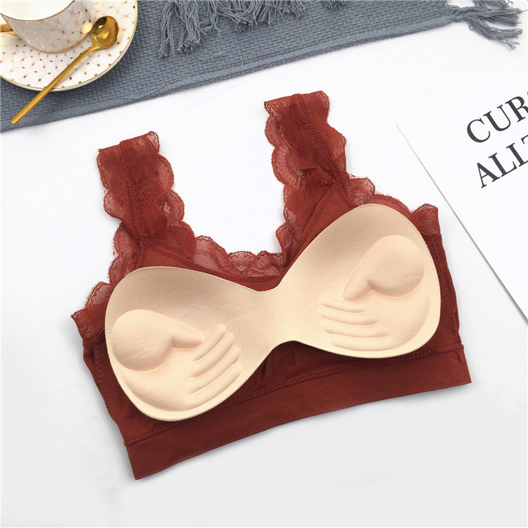 3D Sexy lace Lingerie Seamless - Strapless Bra Backless avis et prix