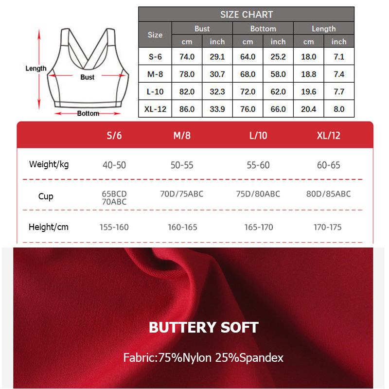 Stretchy Soft Sports Underwear - Sports Bra High Impact avis et prix