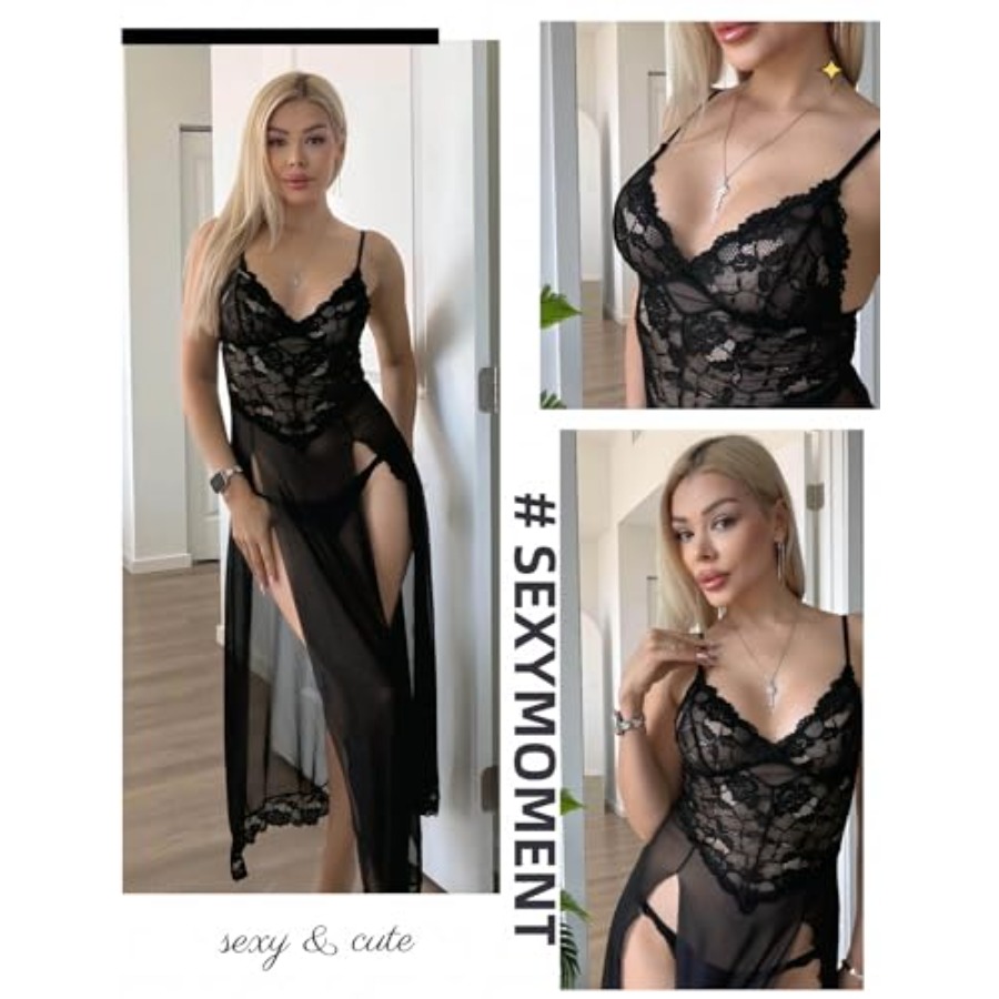 Avidlove Women Lingerie Dress  - Babydoll Chemise Night avis et prix
