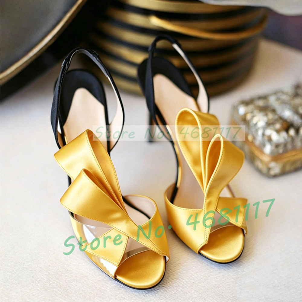 Satin Bow Back Strap High Heel - Slip Dress Satin avis et prix