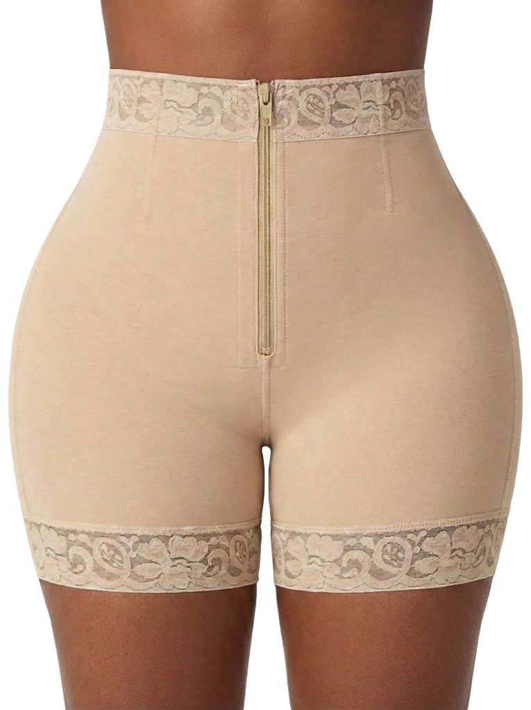 High-Waisted Butt Lifter Panti - Boyshort Underwear avis et prix