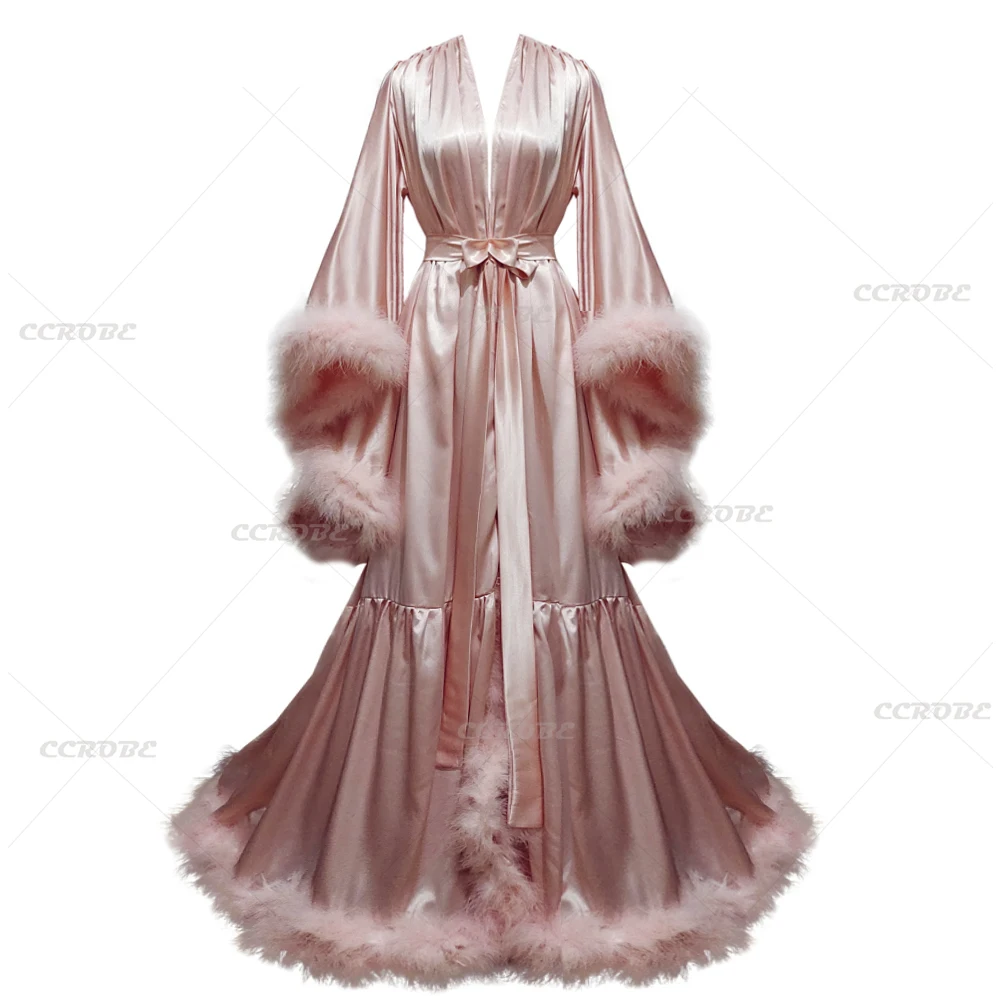 Customized Bathrobe for Women  - Robe Silk Women avis et prix