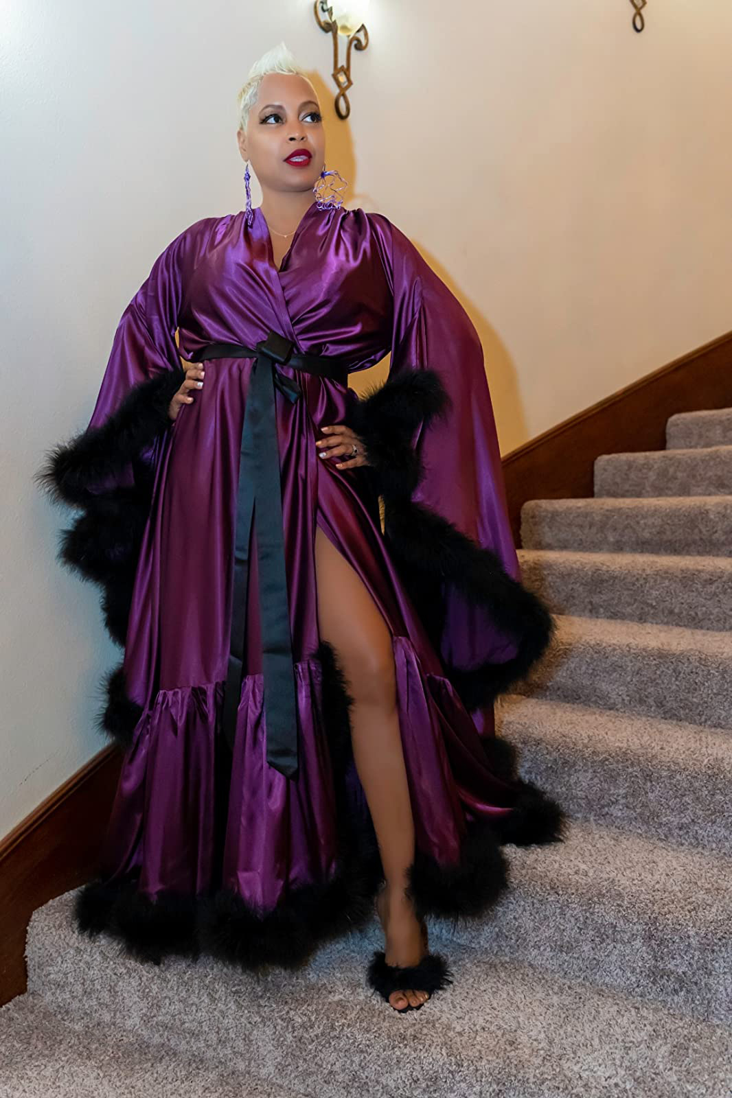 Customized Bathrobe for Women  - Robe Silk Women avis et prix