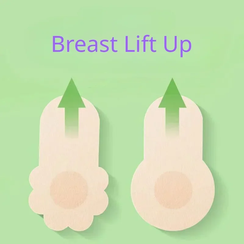 10pcs Women's Invisible Breast - Silicone Bra Adhesive avis et prix