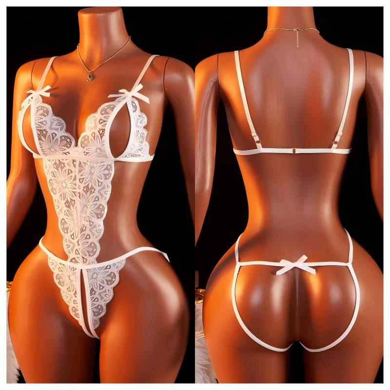 Open Bra Lingerie Set Erotic U - Bodystocking Fishnet avis et prix