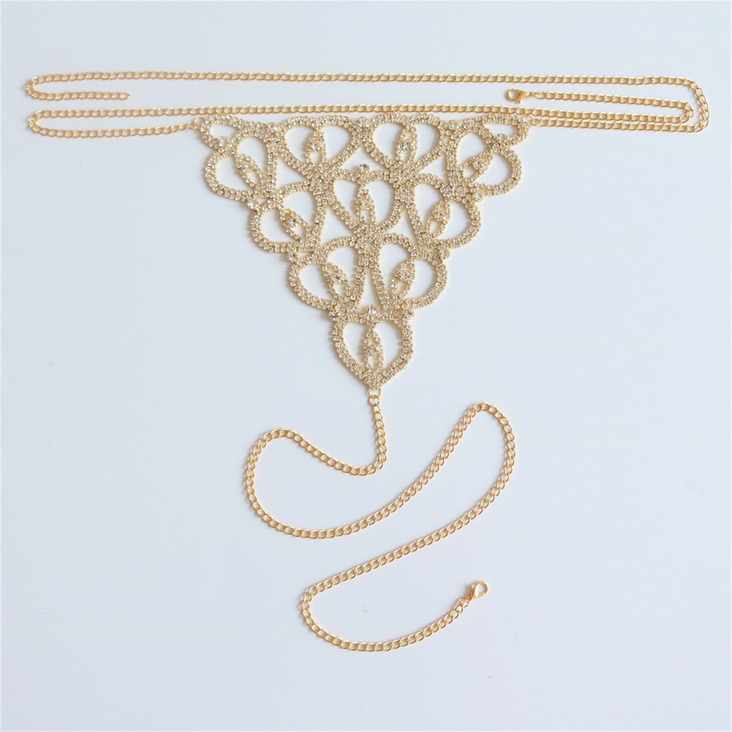 Sexy Body Chain Heart-shaped T - Thong Bikini Women avis et prix