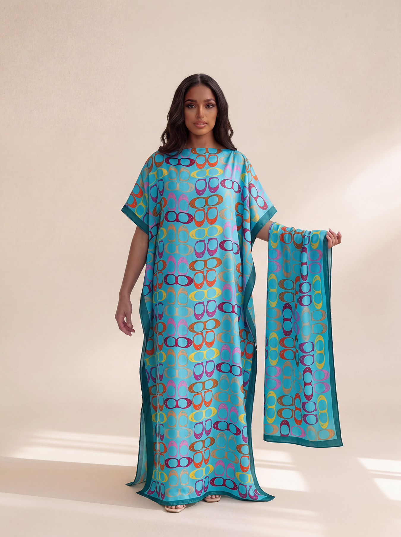 New Style Long Loose Silk Blen - Robe Silk Women avis et prix