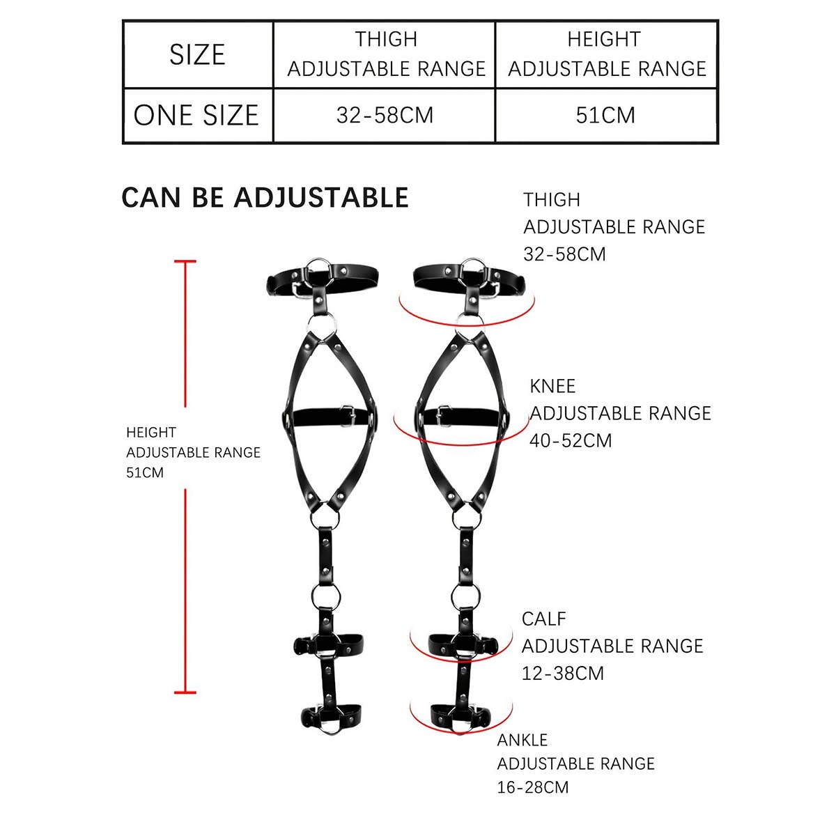 Sexy BDSM Thigh Garter Leather - Garter Belt Set avis et prix