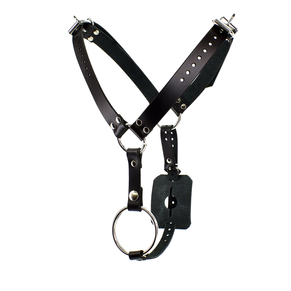 Sexy Leather Butt Plug Bondage - Garter Belt Set avis et prix