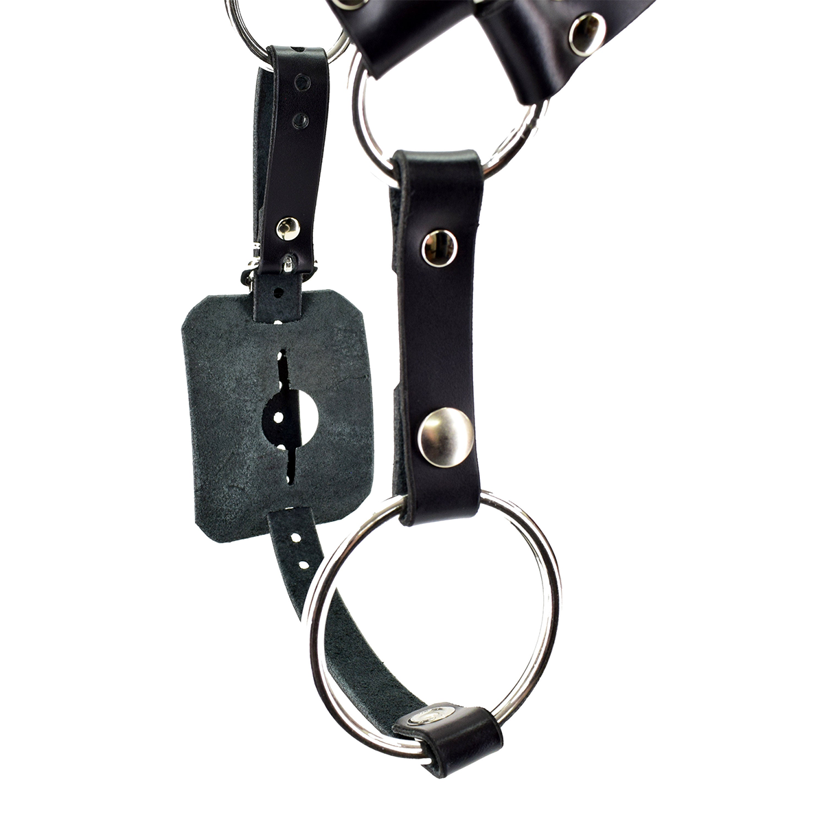 Sexy Leather Butt Plug Bondage - Garter Belt Set avis et prix