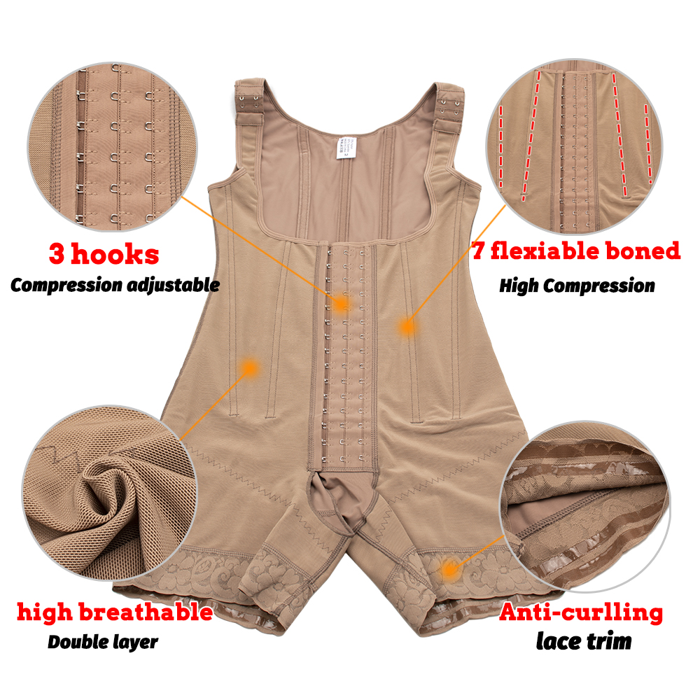Fajas Colombian Girdles Post L - Shapewear Bodysuit Firm avis et prix