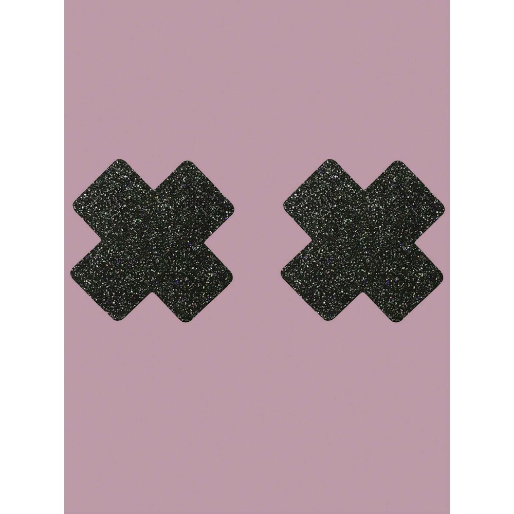 8pcs Glitter Cross Nipple Past - Nipple Cover Pasties avis et prix