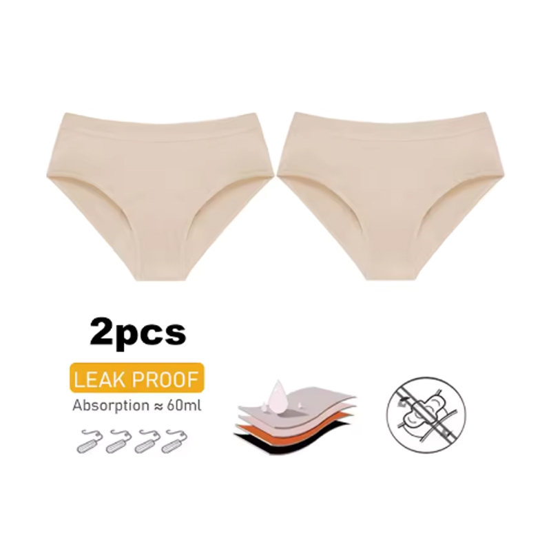 2Pc Heavy Flow Pure Cotton Men - Period Panty Absorbent avis et prix