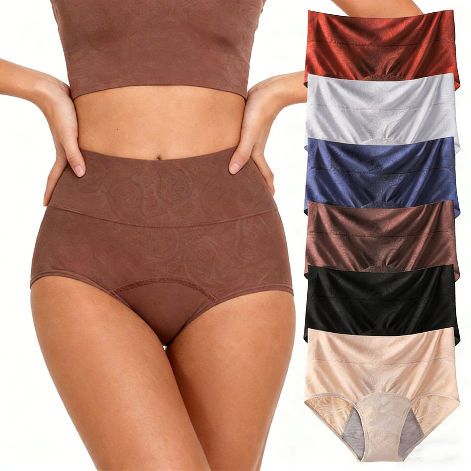 High Waist Women's Period Pant - Boyshort Underwear avis et prix