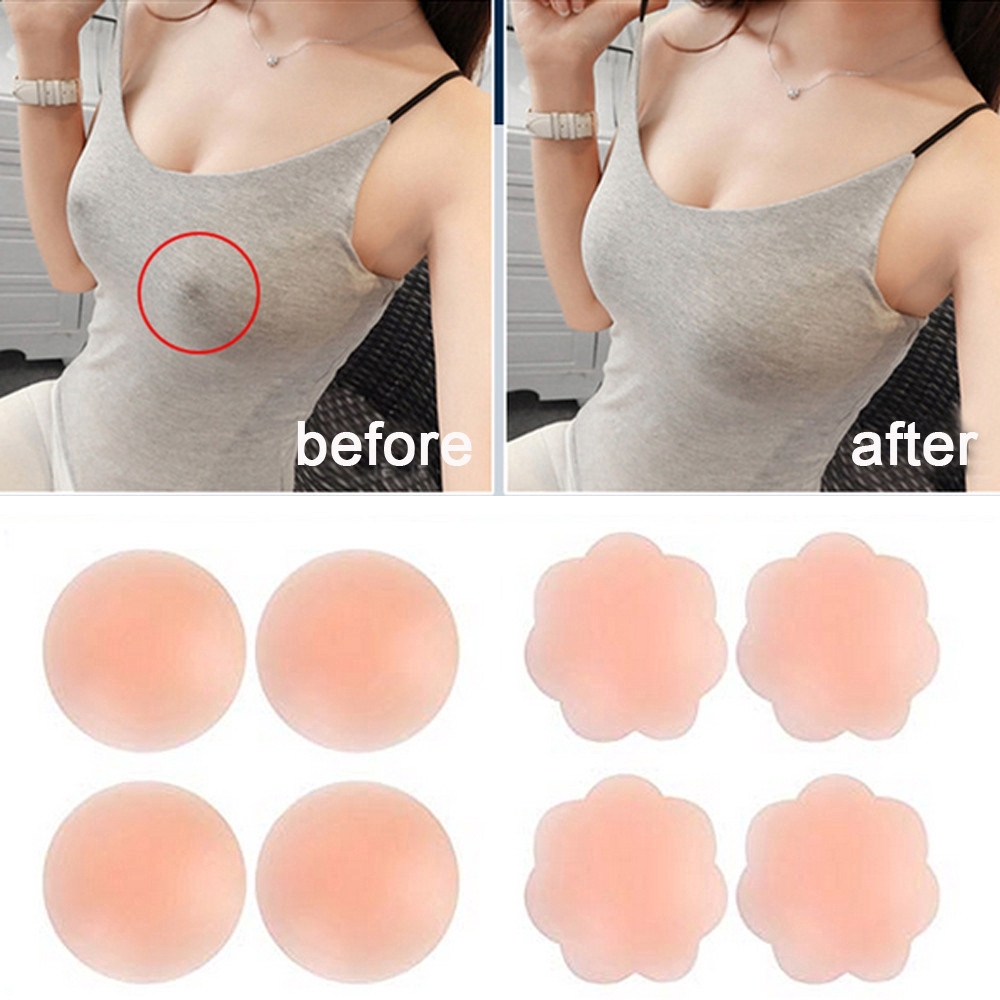 6/12PCS Invisible Self Adhesiv - Silicone Bra Adhesive avis et prix