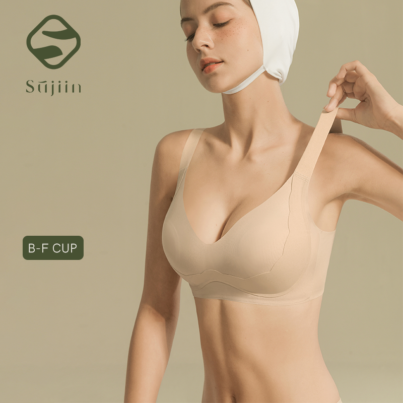 SUJIIN Wireless Plus Size Bras - Bralette Wireless Soft avis et prix
