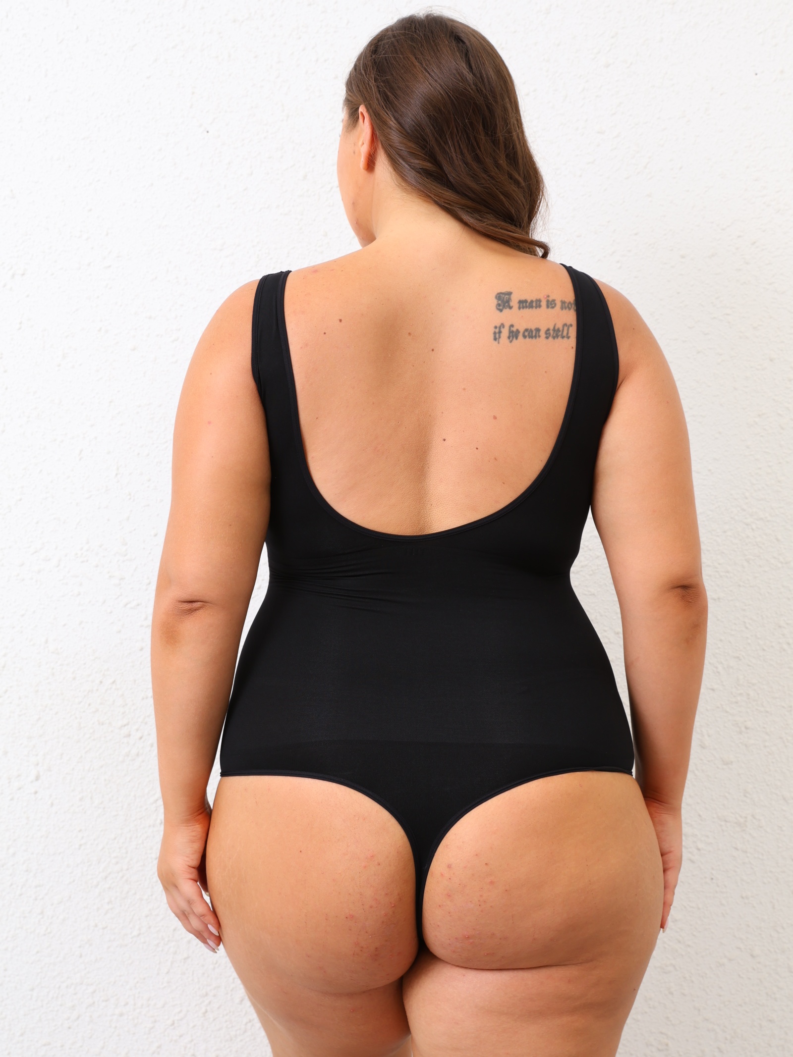 Large size body sculpting one- - Seamless Underwear Women avis et prix