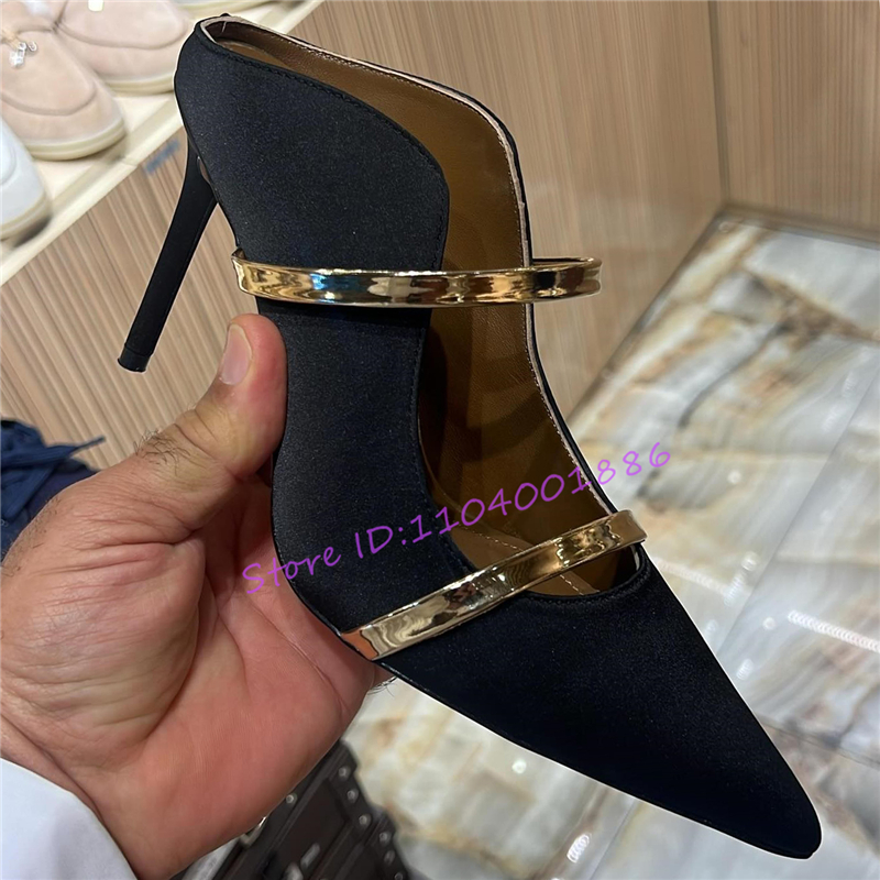 Sexy Double Straps Slippers fo - Slip Dress Satin avis et prix