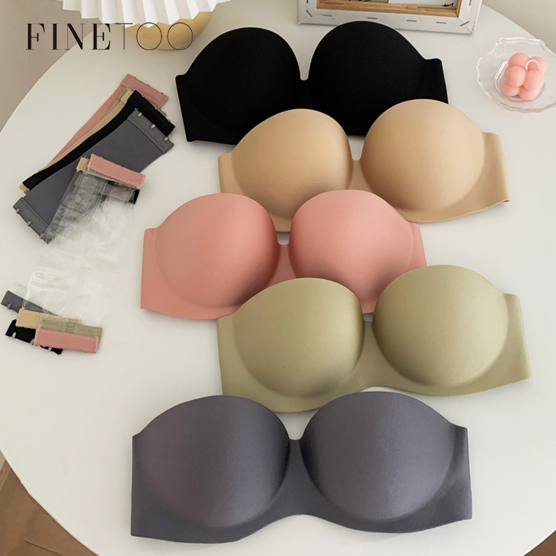 FINETOO Sexy Strapless Bras Wo - Bralette Wireless Soft avis et prix