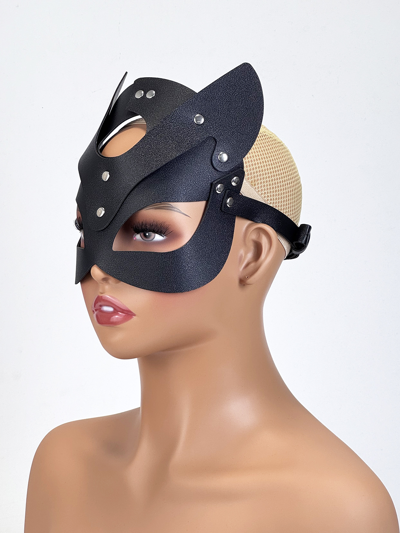 Women Sexy Mask Blindfold Cosp - Garter Belt Set avis et prix