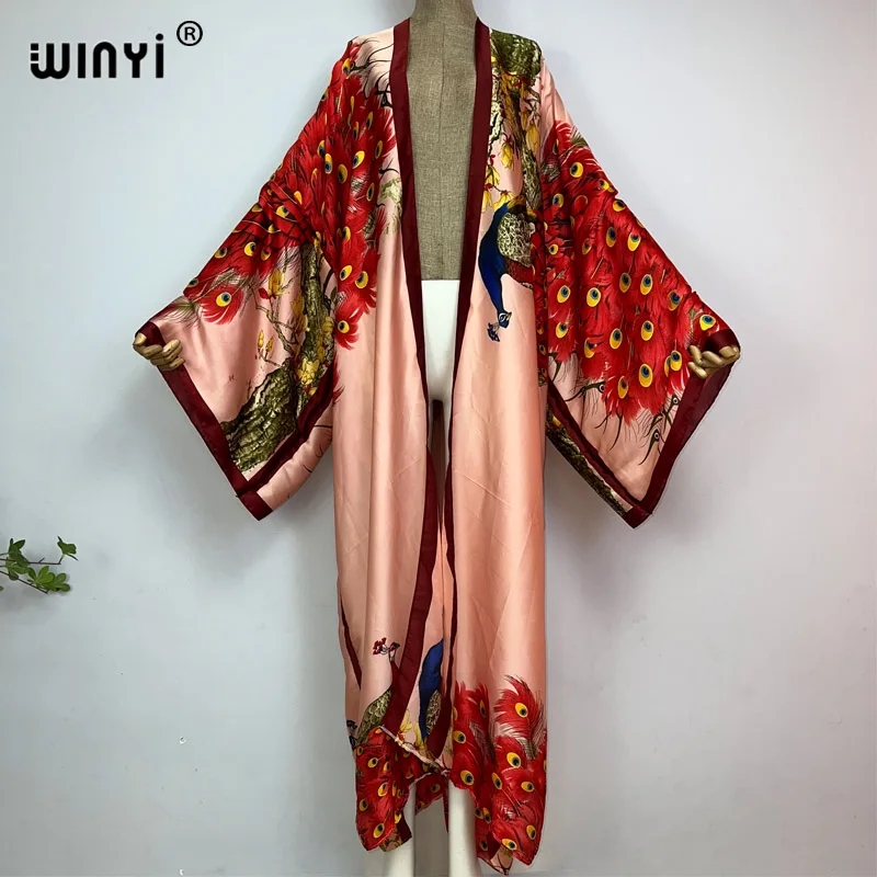 WINYI 2024 Summer Women Cardig - Robe Silk Women avis et prix