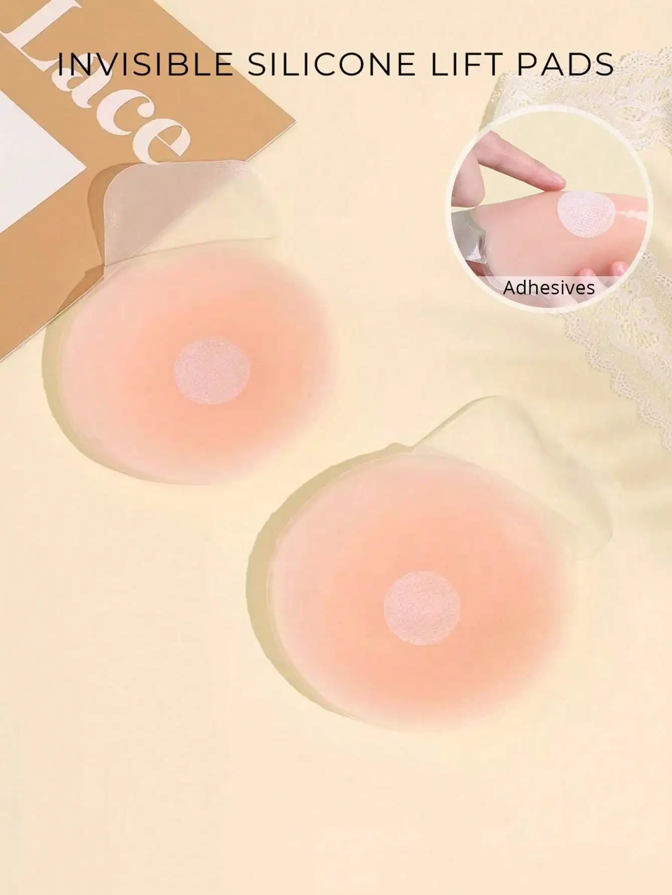 1 Pair Women's Silicone Breast - Silicone Bra Adhesive avis et prix