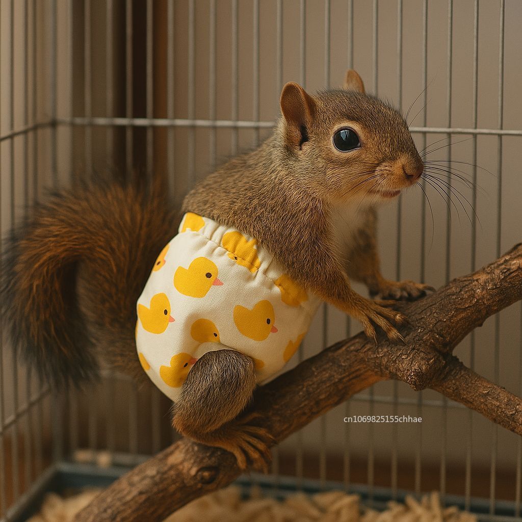 S/M Absorbent Squirrel Diapers - Period Panty Absorbent avis et prix